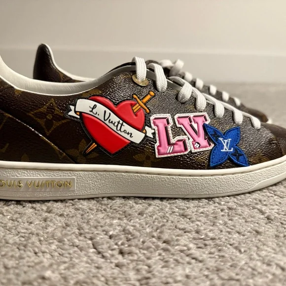 Authentic Louis Vuitton Frontrow Sneakers - Exclusive Edition - Picture 2 of 5